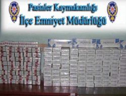 Pasinler'de kaçak sigara operasyonu